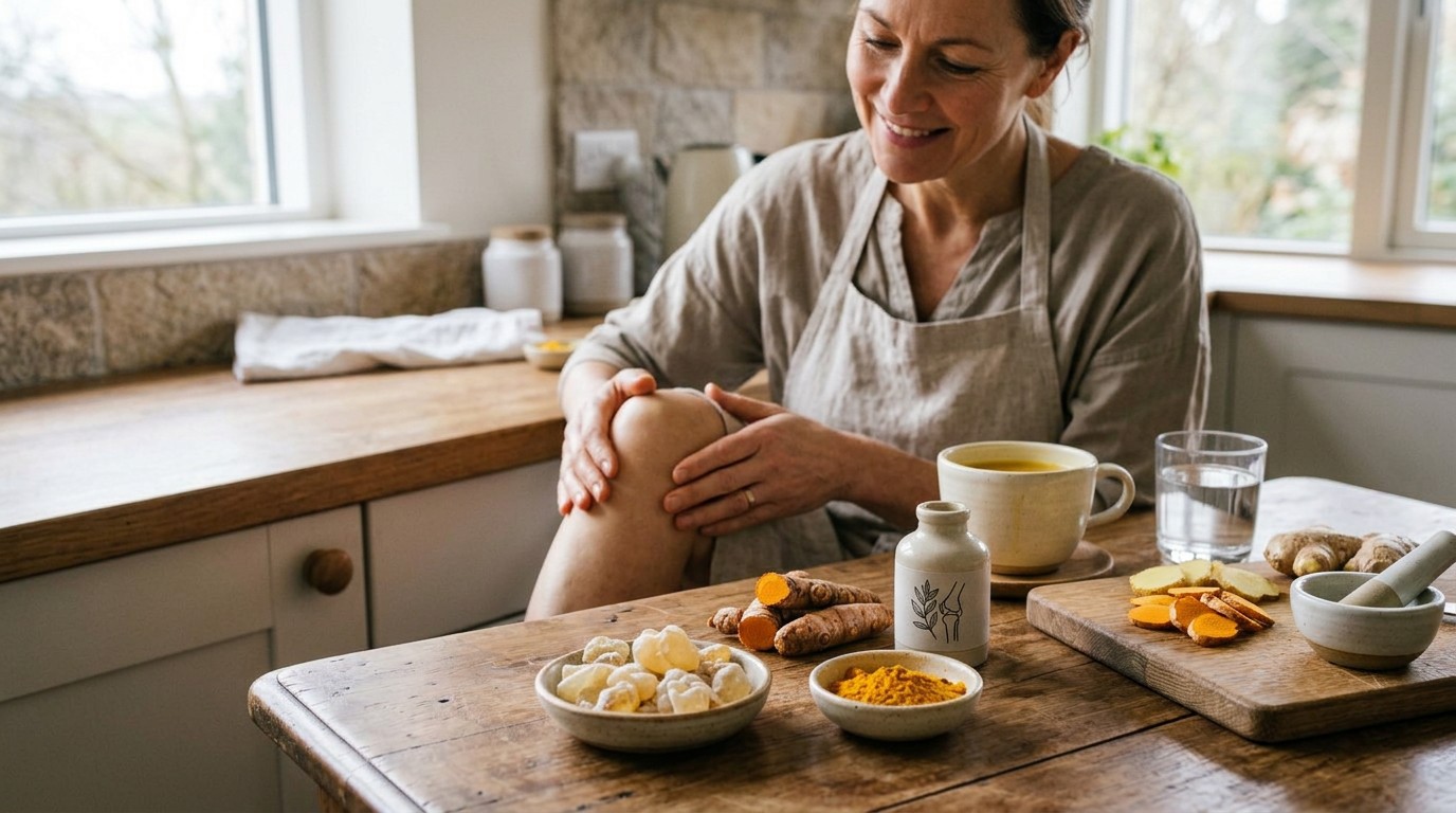 Boswellia and Turmeric have been studied for inflammation in joints.
