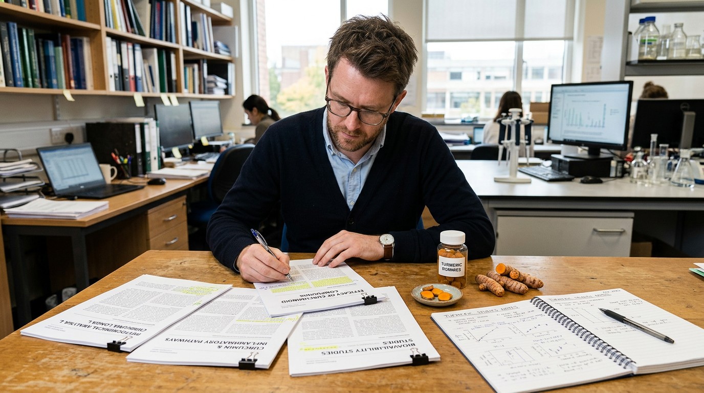 Scientific research into turmeric and curcumin supplements