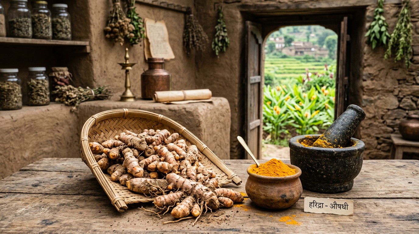 turmeric was used in traditional medicine